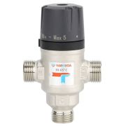 Клапан термосмесительный VARMEGA НР 3/4quot;, 30-65гр.С, Kvs 1.6, боковое смешение, VM17202