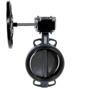 Затвор дисковый поворотный РИДАН ЗДМ 04.16.150 PN16 DN150 корп. GG25, диск - чугун GGG40