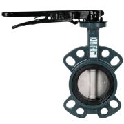 Затвор дисковый поворотный РИДАН ЗДМ 03.16.80 PN16 DN80 корп. GG25, диск - чугун GGG40