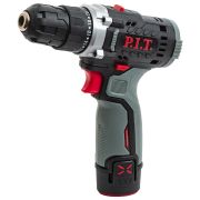 Дрель PIT аккумуляторная PBM12K-10A/1 X-DRIVER (12В,25Нм, патр10 мм, 2ск, АКБ 1,5Ач,ЗУ,коробка)