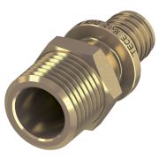 Соединение TECE прямое с ниппелем 16x1/2quot;, латунь