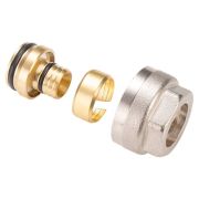 Фитинг обжимной MVI для полиэтиленовой и металполимерной трубы 16x2.0x3/4