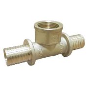 Тройник VARMEGA Slide-fit ВР, 16х1/2quot;, латунь, аксиальный, VM51111