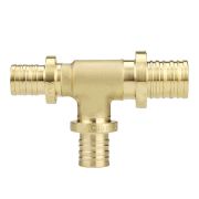 Тройник VARMEGA Slide-fit переходной 32x16x32 аксиальный, латунь, VM50568