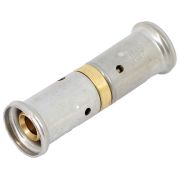 Муфта HENCO PEX, латунь пресс, 20x20x1,9