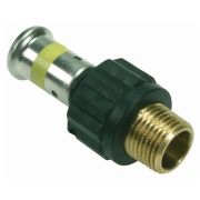 Муфта HENCO НР ПВДФ пресс (газ), 26x3/4quot;