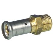 Муфта HENCO НР латунь пресс, 26x3/4quot;