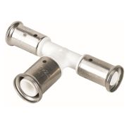 Тройник HENCO переходный увеличенный в центре, ПВДФ пресс, 16x20x16