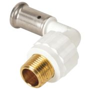 Угольник HENCO 90гр НР ПВДФ пресс, 20x3/4quot;