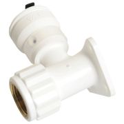 Водорозетка HENCO ВР Vision, 16x1/2quot; (56 мм), с черной заглушкой BP04 1/2quot;