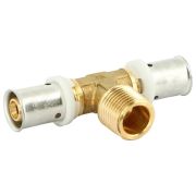 Тройник Uni-Fitt пресс-Н 20х1/2quot;х20