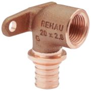 Угольник REHAU настенный ВР 25-3/4quot; RX+ , бронза