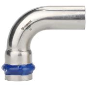 Угольник VARMEGA 90гр. однораструбный Inox Press 35x35a