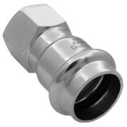Соединитель VIEIR прямой нерж. сталь с вн.р. 22×3/4quot; VER-PRO (60/5)