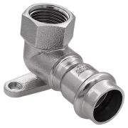 Уголок VIEIR с переходом на внутреннюю резьбу и креплением 22×3/4