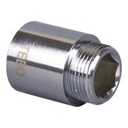 Удлинитель хромированный TEBO ВН 1/2quot;x100 мм (15/120)