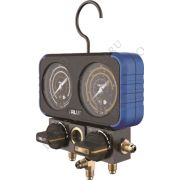 Манометрический коллектор двухвентильный Value NAVTEK VRM2-B-0401, шланги 150 см, кейс (R22, R410a, R134a, R407c)