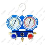 Манометрический коллектор двухвентильный Value VMG-2-R410A-04 (R22, R134a, R410a, R407c)