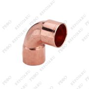 Отвод медный СхС (двухраструбный), 3 1/8