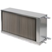 Охладитель водяной для прямоугольных каналов SHUFT WHR-W 600x350-4