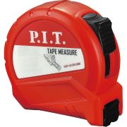 Рулетка PIT с фиксатором 5 м x 25 мм, ABS(HTPM01-05MB)