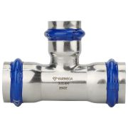 Тройник VARMEGA раструбный Inox Press переходной 28x28x22