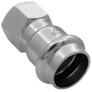 Соединитель VIEIR прямой нерж. сталь с вн.р. 15×1/2