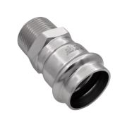 Соединитель VIEIR прямой нерж. сталь с нар.р. 35×11/4