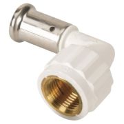 Угольник HENCO 90гр ВР ПВДФ пресс, 16x1/2quot;