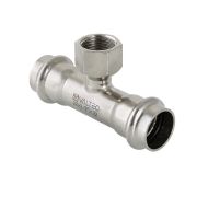 Тройник из нержавеющей стали НР 15х1/2 с наружней резьбой Valtec, (VTi.933) (уп. 5 шт)