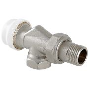 Клапан термостатический угловой 1/2quot; с осевым управлением (Valtec VT.179)