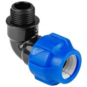 Отвод ПНД компрессионный НР 25*3/4