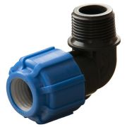 Отвод ПНД компрессионный НР 32*3/4