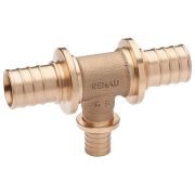 Тройник REHAU с уменьшенным боковым проходом 20-16-20 PLATINUM RX, бронза