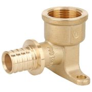 Угольник Gappo настенный с внутренней резьбой латунный 20-Rp 1/2