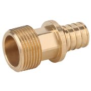 Переходник Gappo с наружной резьбой бронзовый 25-R 3/4