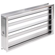 Клапан воздушный SHUFT DRr 300х700 с подставкой под электропривод