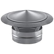 Зонт Галвент (Кр) - 100х170 H-40 Н1-50 (оц. ст. 0.5/ кронштейны ст. г/к 1.5)