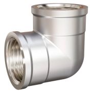 Угольник 90 гр LD DN25 вн-нр, латунь никелированная