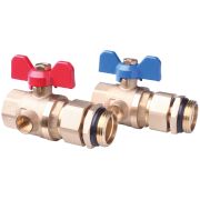 Краны шаровые с накидной гайкой FHF-BV 1