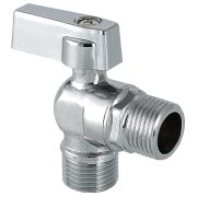 Кран шаровый угловой для подключения сантехнических приборов НН НР 1/2*1/2 (Valtec VT392) уп 14 шт
