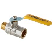 Кран шаровый газовый «рычаг» ВН внутренняя наружная резьба 1/2