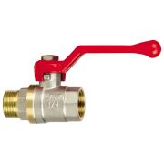 Кран шаровый «рычаг» ВН внутренняя наружная резьба 1