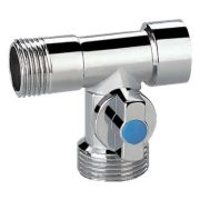 Кран-тройник для сантехнических приборов ВНН внутренняя наружная НР 1/2*3/4*1/2 (JIF.260) уп 20 шт