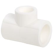 Тройник переходной полипропиленовый PPRC 110х75х110 Lammin, белый (уп. 1 шт)
