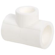 Тройник переходной полипропиленовый PPRC 20х25х20 Lammin, белый (уп. 50 шт)