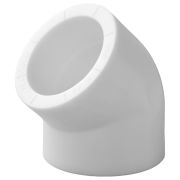 Угольник полипропиленовый PPRC 63х45гр.С, белый