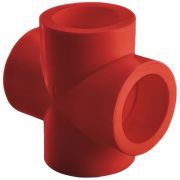 Крестовина ПП AntiFire D32 Red 051111