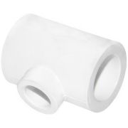 Тройник переходной полипропиленовый PPRC 90x20x90 FDplast, белый (уп. 10 шт)