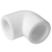 Угольник полипропиленовый PPRC 110х90гр. FDplast, белый (уп. 4 шт)